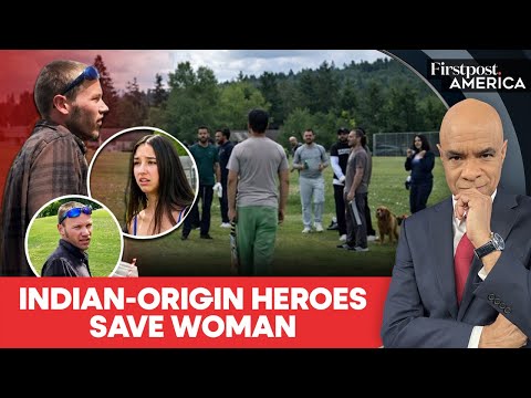 ON CAM: Indian-origin Cricketers Shield Woman From Alleged Stalker In Canada | Firstpost America