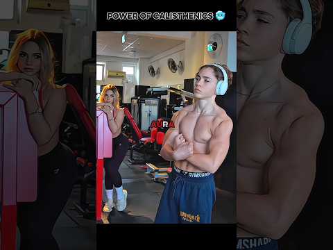 power of calisthenics 🥶 part-61 #calisthenics #motivation #fitness #workout #challenge #shorts #edit