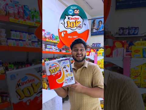 Unboxing New Kinder Joy DC Edition #shorts #viral