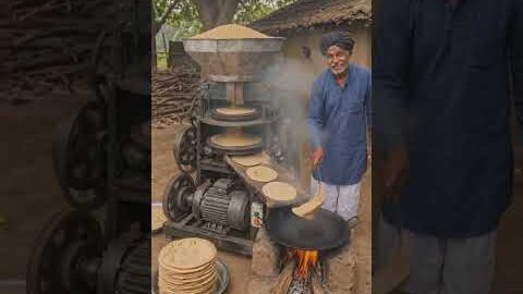 দেশি জুগাড়ে অটোমেটিক রুটি বানানোর মেশিন তৈরি করলাম#desi #shotrs #viral #villagerlifestyle