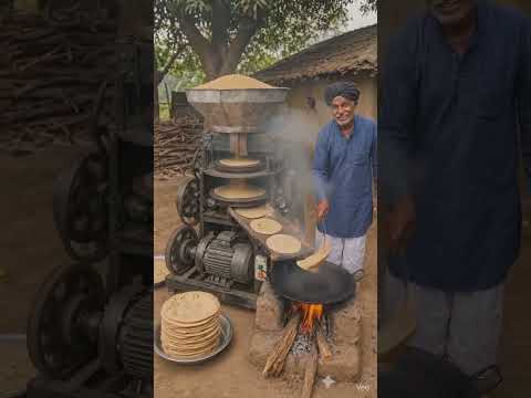দেশি জুগাড়ে অটোমেটিক রুটি বানানোর মেশিন তৈরি করলাম#desi #shotrs #viral #villagerlifestyle
