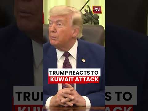 VIRAL | “We Hit Them Hard” Trump BIG Statement After Kuwait Attack #trump #iran #kuwait #droneattack
