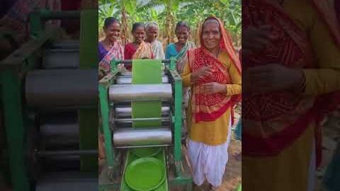 কলাপাতা দিয়ে থালা বানানোর দেশি মেশিন#desi #villagerlifestyle #banana #leaf #plate