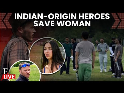 ON CAM: Indian-origin Cricketers Shield Woman From Alleged Stalker In Canada | LIVE