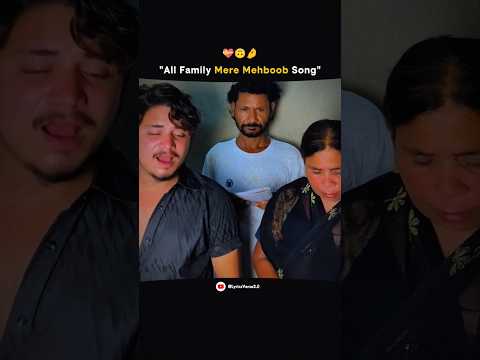 Mere Mehboob Mere Sanam Maa + Papa Most Beautiful Singing 🙃💝 Bollywood Song ll#trending #love #music
