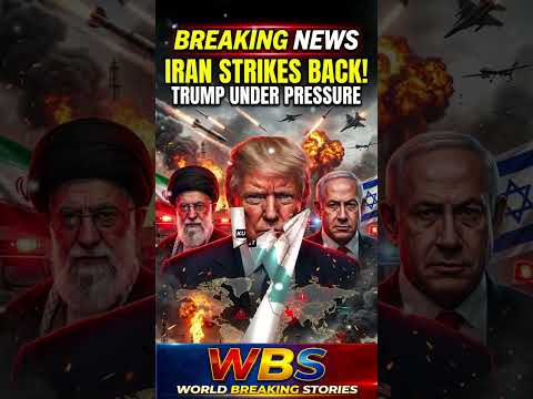 Iran Strikes Back! Trump Warns of More Attacks | Middle East Crisis #shorts #trump #usa #iran