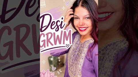 Get desi with mee тЬиЁЯОА| #trending #grwm #ytshorts #viralnow #fashion #dressootd #desi