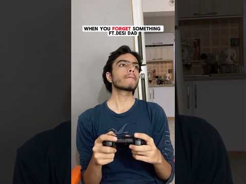 When you forget things in desi family #comedy #shorts