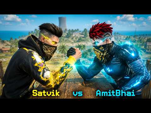 SATVIK  vs AMITBHAI  🔥 THE END !!