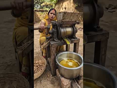 तेल निकालने के जुगाड 😱 #viralreels #shorts #desi #ytshorts