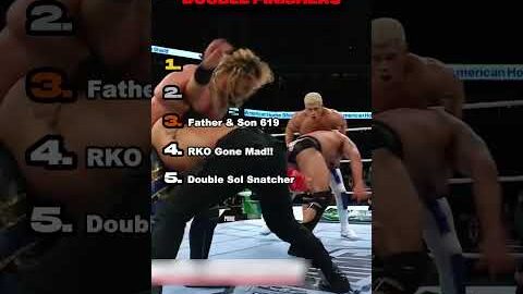 Ranking WWE Wrestlers Double Finishers Pt4