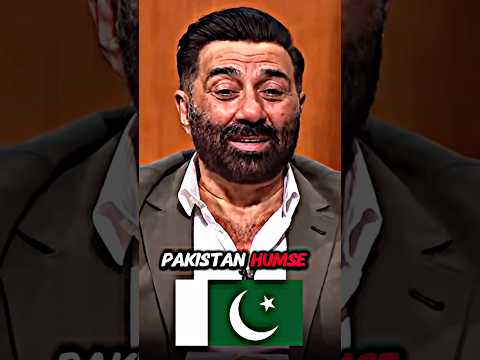 Sunny Deol On Pakistani Fans 🤯😱 #bollywood #pakistan #viral #trending #shorts