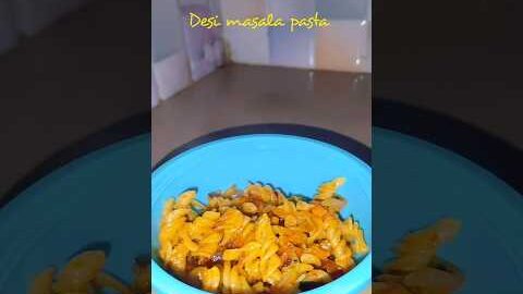 desi masala pasta recipe 🤗 #youtubeshorts #shorts #pasta #desi #recipe #food #foodlover #foodblogger