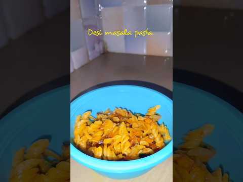desi masala pasta recipe 🤗 #youtubeshorts #shorts #pasta #desi #recipe #food #foodlover #foodblogger