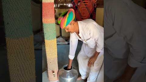 1947 के ज़माने का देशी फ़्रीज़ #rajasthani #village #old #life #style #desi #frige #viral #shorts