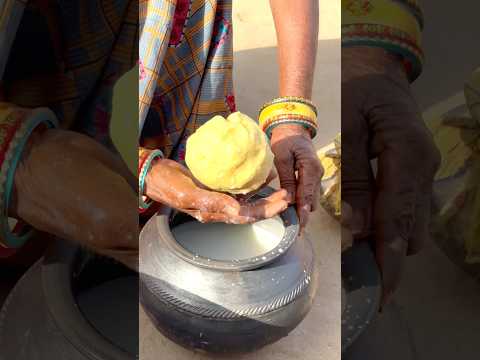 दुनिया में सबसे शुद्ध घी बनाने वाली दादी #rajasthani #village #desi #ghee #making #viral #life