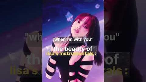 The beauty of Lisa’s instrumentals     |Part-2| #lisa #lalisa #trending #shorts #money
