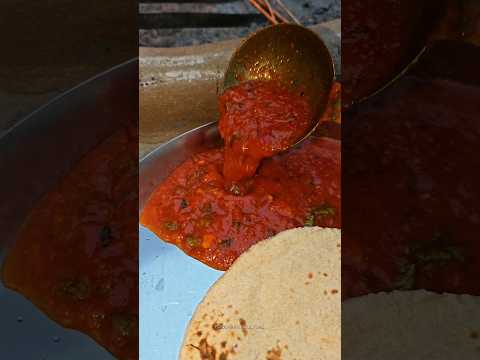टमाटर की चटनी का स्वाद #desi #food #rajasthani