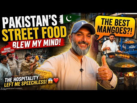 🇵🇰 Pakistan’s Street Food BLEW My Mind! The Hospitality Left Me Speechless! 🤯❤️