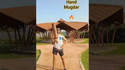Day 42/45 💪#mugdar #desi #viral #hanuman  #workout #Power #ram #desihomegym  #ram #traditional #army
