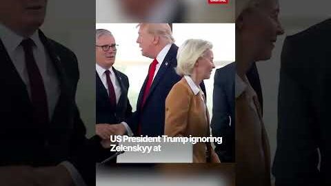 Viral: US President Trump Ignores Zelenskyy At G7 Summit | France | Ukraine War