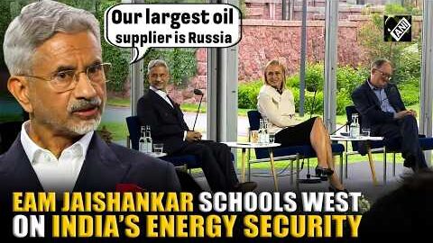 Must Watch Video! EAM S Jaishankar schools West on India’s energy security at Kultaranta talks