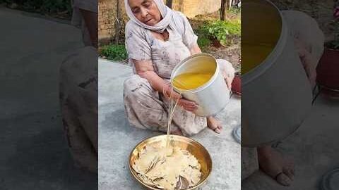 Desi Ghee ka Churma💪 | Bhole ka Churma #shortvideo #haryana #viral #churma #short#bholenath #Desi
