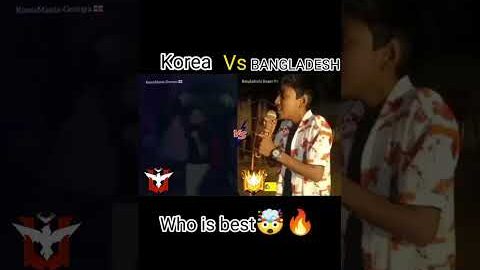 Korea Vs Bangladesh repper song 🔥🤯 #shorts #viral #song #korea #bangladesh #vs #best