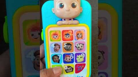 Cocomelon Jj first learning phone #shorts #trending #viral #asmr #satisfying #cocomelon #wow #cute