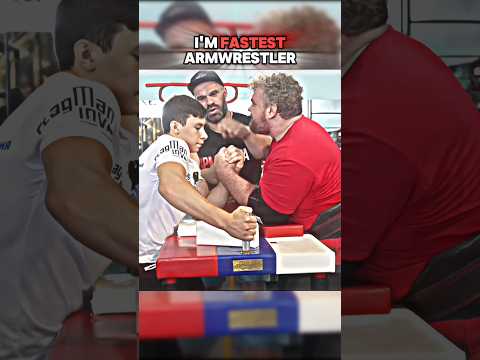 The fastest Armwrestler in the world 🥶 #armwrestling #akimbo #viral #shorts