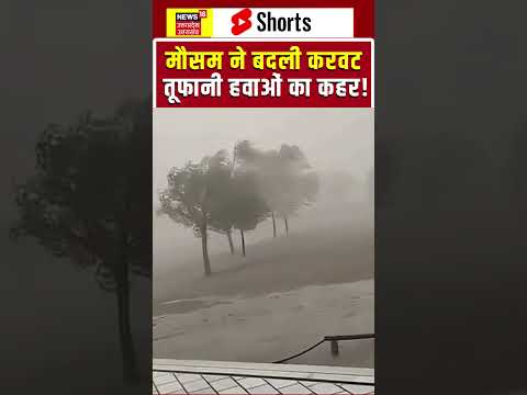 Monsoon Alert: तेज हवाओं और बारिश का डबल अटैक! shorts | Viral Video | Weather Update | Storm Alert |