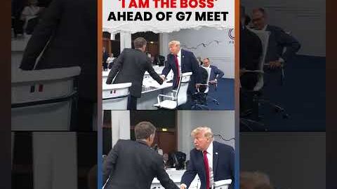 Trump Shockingly Jokes “I’m The Boss” After Arriving One Hour Late To Key G7 Summit Meeting!