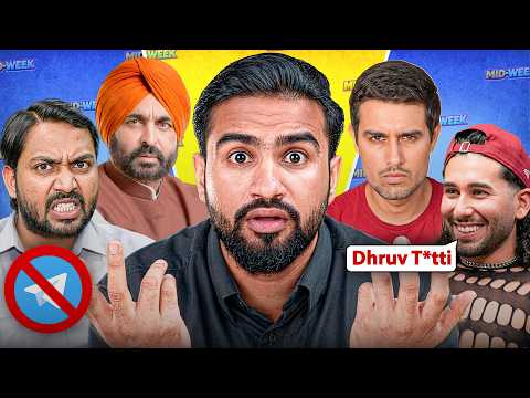 Telegram Banned, Khan Sir Exposed & Orry vs Dhruv Rathee | Midweek