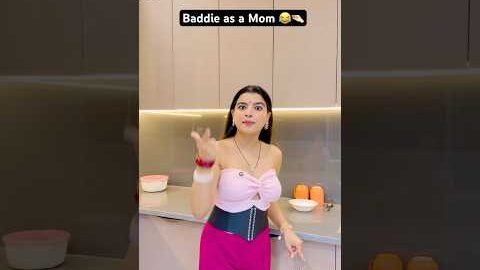 Baddie as a Mom 😂🤏🏻 | #comedy #desi | Mahima Seth