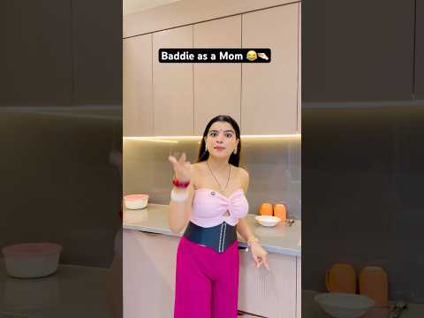 Baddie as a Mom 😂🤏🏻 | #comedy #desi | Mahima Seth