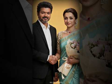 Vijay Thalapathy & Trisha Krishnan Together? Fans Are Talking! | Latest Update 2026 | #edit #vijay