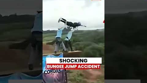 Bungee Jump Tragedy: 21-Year-Old Dies While Bungee Jumping | Brazil | Sao Paulo | Viral Video