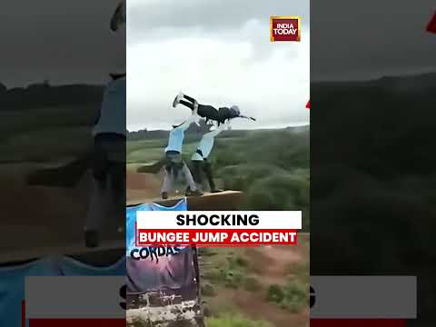 Bungee Jump Tragedy: 21-Year-Old Dies While Bungee Jumping | Brazil | Sao Paulo | Viral Video