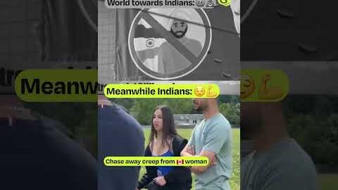 Indian-origin men winning hearts online for protecting woman! #briefchaat #positivenews #viralnews
