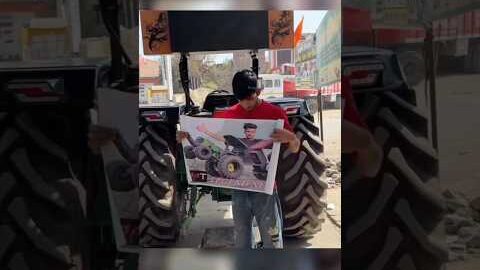 You won’t believe the ending😱 #shorts#tractor #stunt #village #desi #trending#viralshorts #missyou