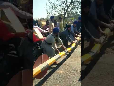 railway crossing gate broken #shorts #viral #railway #trains