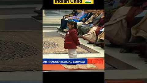 President koivnd presents bal purushakar award to eiha Dixit #shorts #viral #djpnation