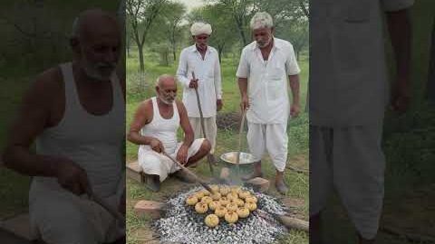 राजस्थान की प्रसिद्ध दाल बाटी 😍#daalbaati #desi #youtubeshorts #shorts #viral #rajasthan #yt #video