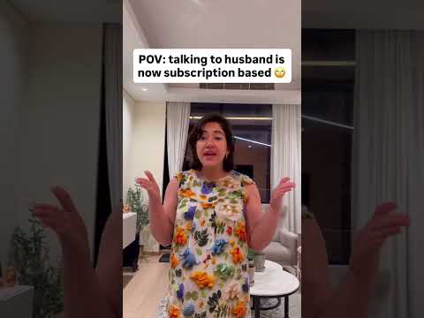 She asked for a normal conversation…  #couplecomedy #desi #funny #indianmen #comedy