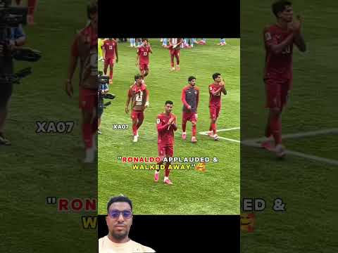 Ronaldo Respects Everyone#shorts#ronaldo #portugal #messi #shortsvideo#fifa #worldcup2026 #soccer