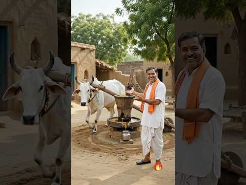 Ghar baithe tel nikalne ka jugad #trending #entertainment #farming #viral #fyp #desi