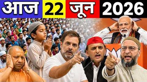 22 जून का मौसम | 22 June Big Breaking News Headlines Today | आज के मुख्य समाचार और बड़ी खबरें लाइव