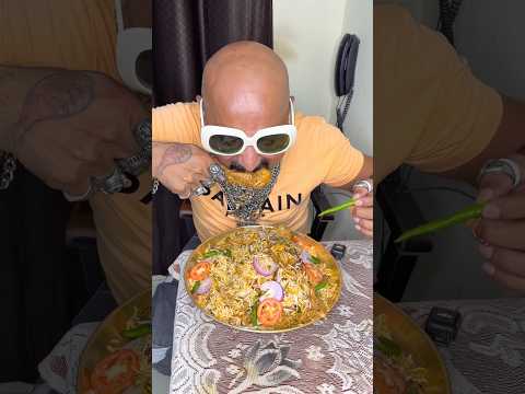 Desi chicken biryani…😍❤️🍗 #chickenlegpiece #ulhaskamathe #foodchallenge #indianfood #food #shorts