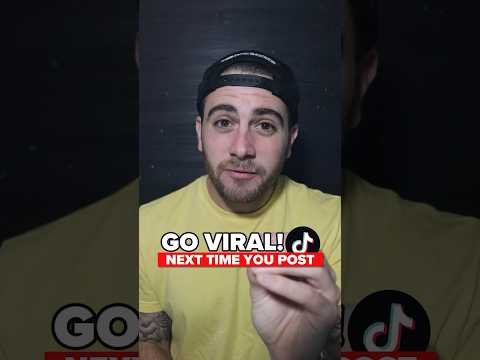 How To Go VIRAL on TikTok in 2025 (works every time)