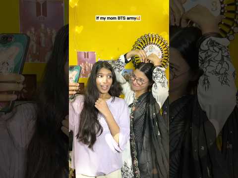 If my mom BTS army 🥰💜🥰 #funny #viral #shorts